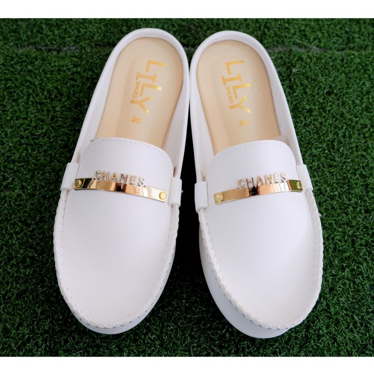 Size 41-45 รองเท้าคัทชู เปิดส้น Lily Shoes [SEUWS922 ลด20%]