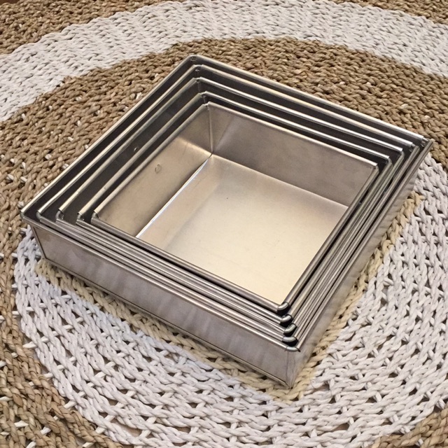 6 ซม. TALL SQUARE TIN