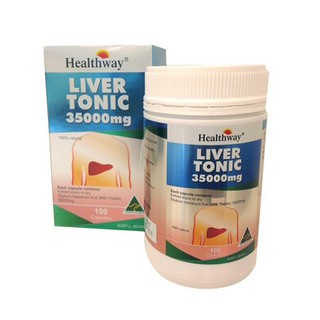 Healthway Liver Tonic Milk Thistle 35000mg. 100 เม็ด