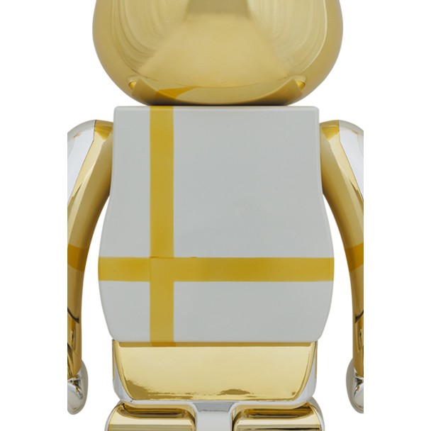 MEDICOM TOY PLUS CHROME 100・400%ゴールドシルバー