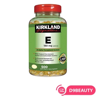 Kirkland Signature Vitamin E 180 mg ขนาด 500 Softgels