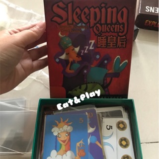 พร้อมส่ง !!! Sleeping Queens (Board Game จีน) ฟรี !! ซองใสใส่การ์ด