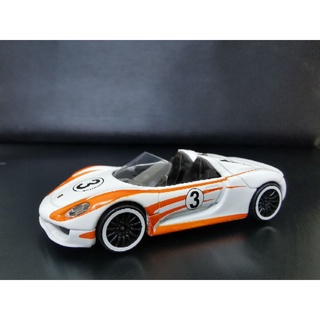 รถเหล็ก​ Majorette​ Porsche 918 Spyder No. 3