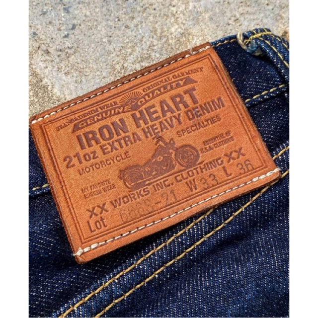 กางเกงยีนส์ IRON HEART 21oz