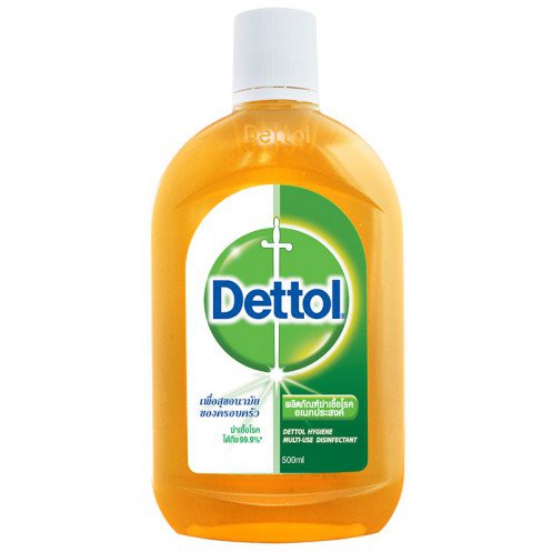 ผลิตภัณฑ์ฆ่าเชื้อแบคทีเรีย เดทตอล Dettol (500 มล.)