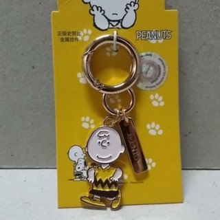 พวงกุญแจ พวงกุญแจเหล็ก ลาย สนู๊ปปี้ SNoopy (ชาร์ลี Chalie) ขนาดสูง 4 cm