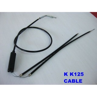 SUZUKI K K125 THROTTLE CABLE "NEW" // สายคันเร่ง มอเตอร์ไซค์ซูซุกิ