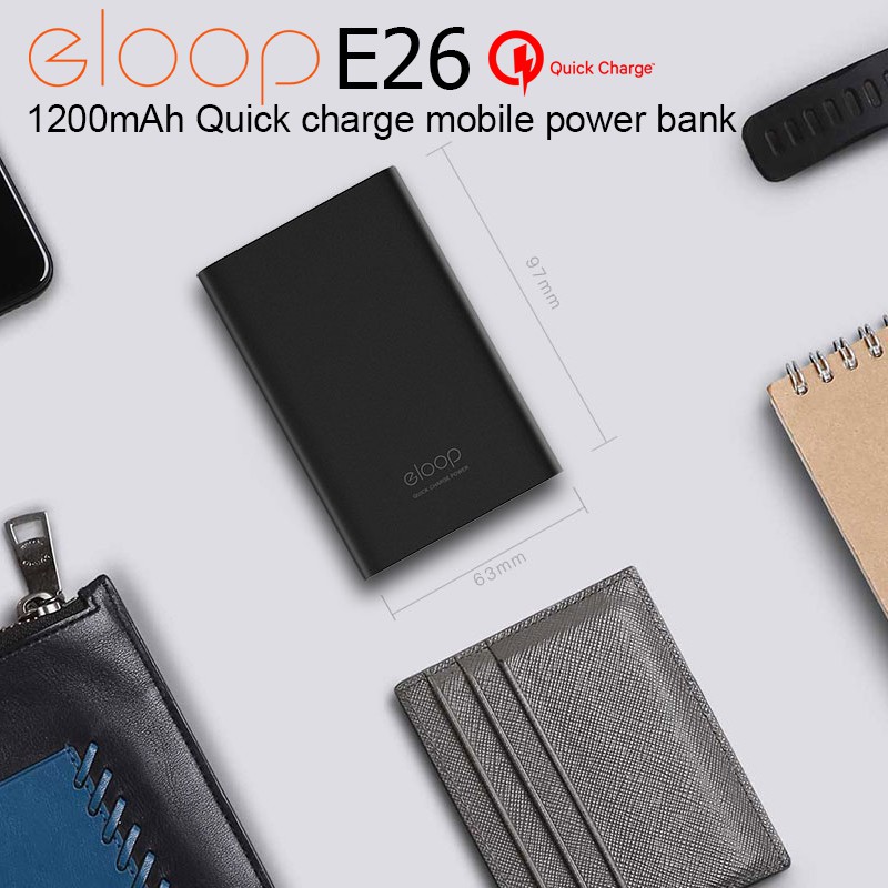 [ใช้โค้ด ลดเหลือ 423฿]ประกัน1ปี Orsen Eloop Power bank E36 12000mAh แบตสำรอง แบตเตอรี่สำรอง - รูปที่ 3