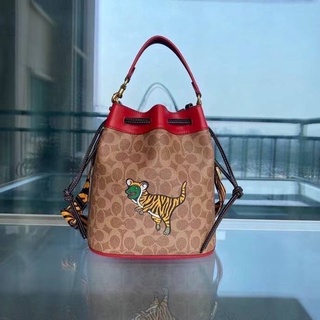 Coach Lunar New Year Field Bucket Bag