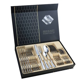 Polished Cutlery Set เซตช้อนส้อมสุดหรู สีเงิน