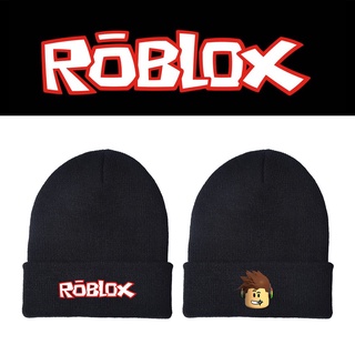 หมวกถัก ผ้าวูล ลายเกม roblox ให้ความอบอุ่น แฟชั่นฤดูใบไม้ร่วง และฤดูหนาว