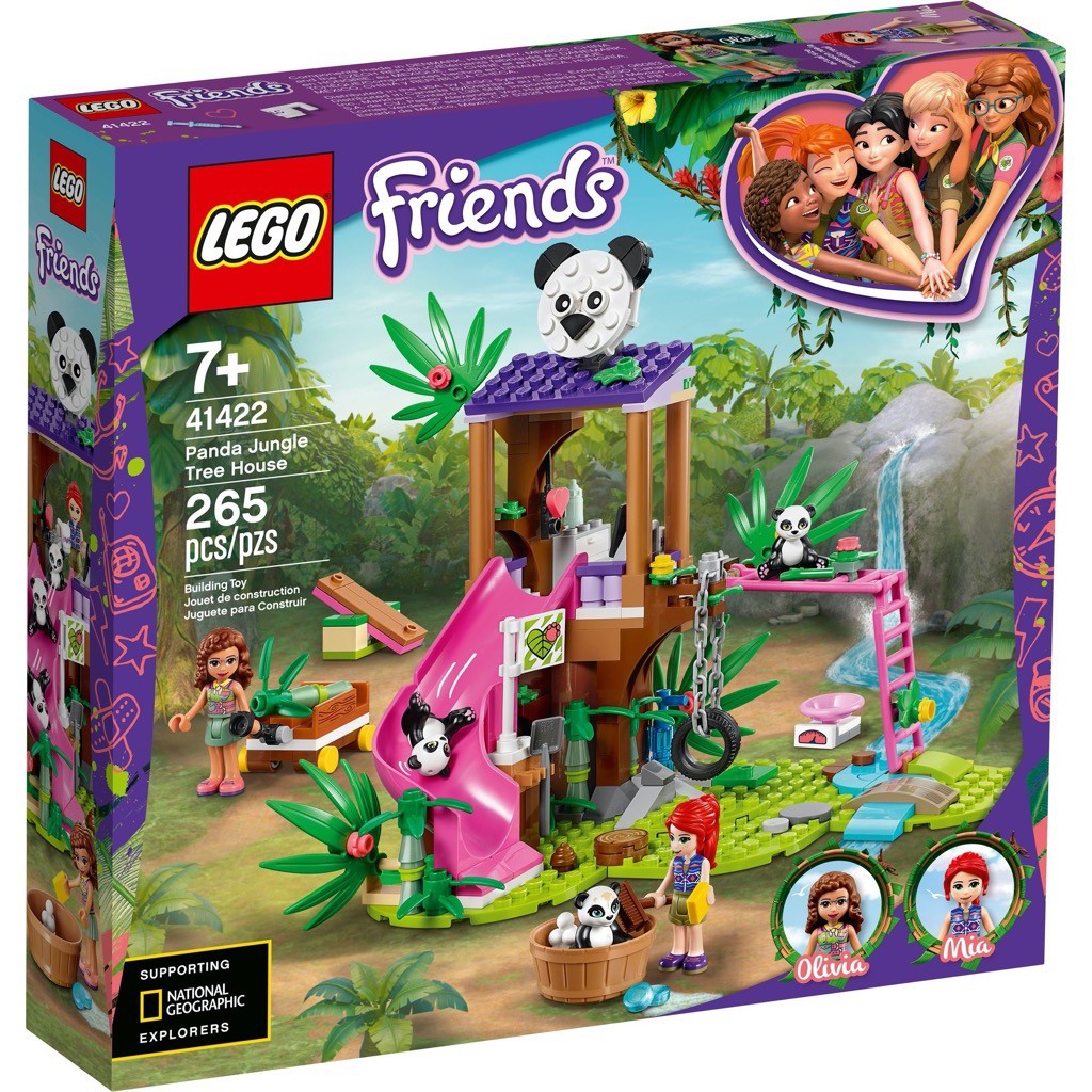 เลโก้ LEGO Friends 41422 Panda Jungle Tree House