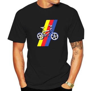 เสื้อยืดแขนสั้นลําลอง คอกลม ผ้าฝ้าย ทรงหลวม พิมพ์ลาย Bmx Grifter 80S สีเทา สีขาว สไตล์คลาสสิก สําหรับผู้ชาย