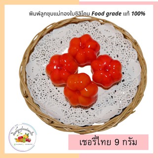 พิมพ์ลูกชุบเชอรี่ไทย 9กรัม FoodGrade 100%