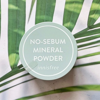 อินนิสฟรี แป้งฝุ่น มิเนอรัล No-Sebum Mineral Powder 5 g (Innisfree®) แป้งฝุ่นควบคุมความมัน โปร่งแสง เนื้อบางเบา