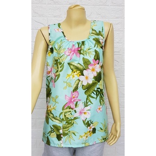 เสื้อคอกระเช้า ติดกระเป๋าหนึ่งใบ  size อก 42  นิ้ว ใส่สบาย  ผ้าฝ้าย 100% เสื้อคนแก่ เสื้อผู้สูงอายุ