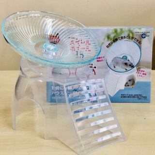 CASA วงล้อหมุนใส สำหรับแฮมเตอร์ ขนาด 15cm. ขนาดฐาน w185×D150×H171mm.