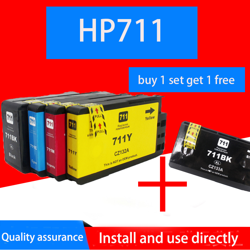 hp 711 hp711 711xl hp711xl Suitable for HP Designjet: T120 / T125 / T130 / T520 / T530 Series Printe