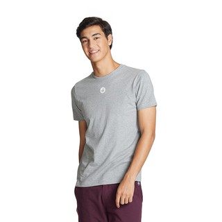 BODY GLOVE Basic Series Unisex Round Neck Teeเสื้อยืดคอกลม Unisex สี LT.Grey