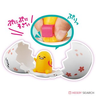 ฟิกเกอร์แท้ JP มือ1  Egg Characters Bandai Gudetama Ranran Ransel ver - ไข่ขี้เกียจ