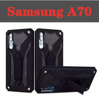 Case Samsung Galaxy A70 เคสหุ่นยนต์ Robot case เคสไฮบริด มีขาตั้ง เคสกันกระแทก TPU CASE สินค้าใหม่