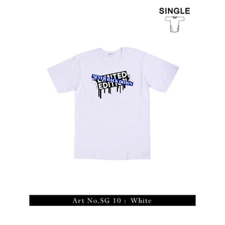 💙DRG💙T-Shirt "SINGLE" เสื้อยืดคอกลม ทรงOversize ใส่ได้ทั้งผู้หญิงผู้ชาย (SG10)