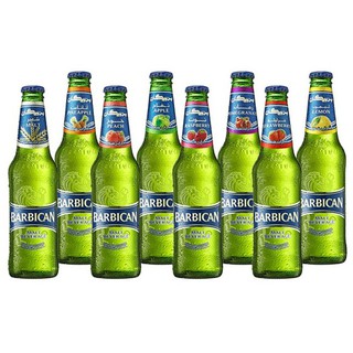 Barbican เครื่องดื่มอัดลม ขวดแก้ว 330ml x  6 ขวด ( 8 ลิ้มรส )