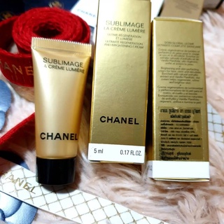 Chanel sublimage la creme lumiere ขนาด 5ml ของแท้100%