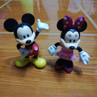 โมเดลดีสนีย์ disney มิกกี้ มินนี่ mickey minnie งานแท้ มีปั้ม