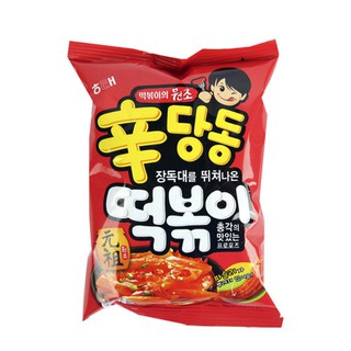 พร้อมส่ง 해태 신당동떡볶이 ขนมรสต็อกบกกี Haitai Sindangdong Tteokbokki Snack 110g