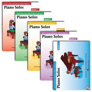 Hal Leonard Student Piano Library: PIANO SOLOS BOOK 1-5