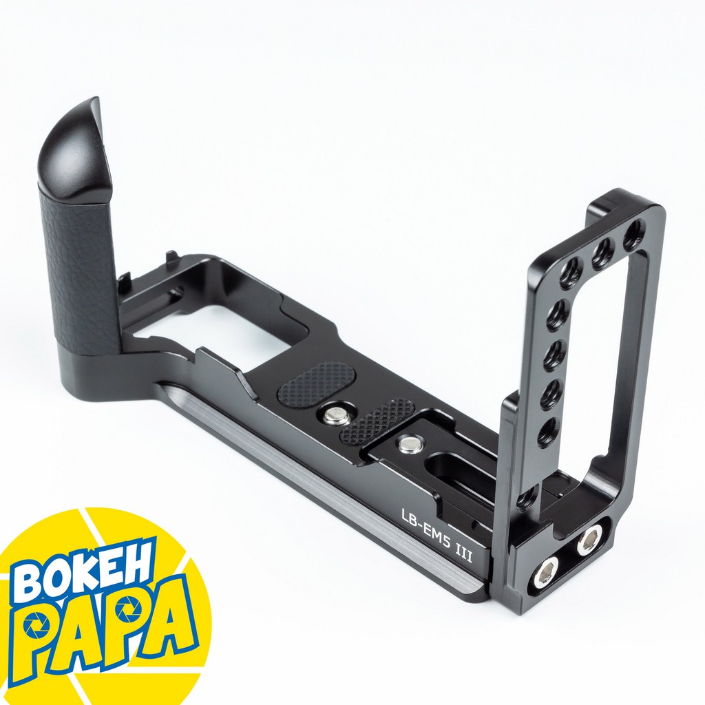 Grip L-Plate EM5 III สำหรับกล้อง EM5 Mark3 ( กริป L-Plate Olympus EM5 Mk3 / EM5 Mk.3 )( Lplate / L p
