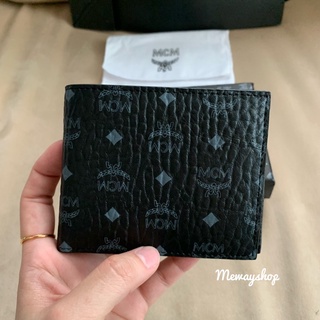 แท้💯👜 MCM SMALL SIGMUND BIFOLD WALLET IN MONOGRAM LEATHER WITH CARD CASE
