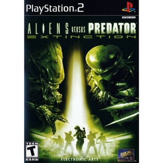 Aliens Versus Predator Extinction PS2 แผ่นเกมส์ps2 เกมเพล2 aliens ps2 เอเลี่ยน ps2