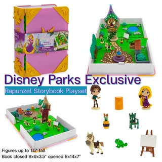 🇺🇲 ลิขสิทธิ์​แท้​จาก​ดิสนี่ย์​อเมริกา​🇺🇲 Disney Parks Exclusive / Disney Princess (Ariel, Rapunzel)​ Storybook​ Playset​