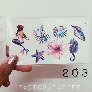 พร้อมส่ง แทททูติดตัว ราคาถูกๆ กับร้าน Tattoo.Buffet💕