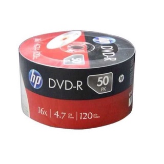 HP แผ่นดีวีดี DVD-R 4.7Gb 16X (แพ็ค 50แผ่น)ออกใบกำกับภาษีได้