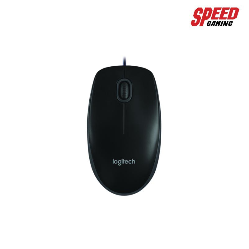 LOGITECH B100 USB CABLE OPTICAL 800 DPI MOUSE (เมาส์) By Speed Gaming ytxr