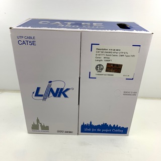 สาย Lan CAT 5E US-9015 ใช้สำหรับภายใน ความยาว 305 เมตร D Link