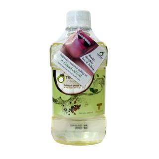 Tropicana oil น้ำมันมะพร้าวสำหรับกลั้วปาก ขนาด 250ml หมดอายุ 01/24