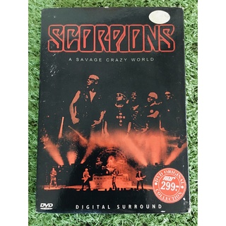 DVD คอนเสิร์ต (แผ่นแท้) Scorpions a savage crazy world