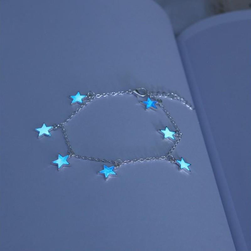 Luminous Glowing Barefoot Sandal Beach Anklet Foot Chain Jewelry Ankle Bracelet