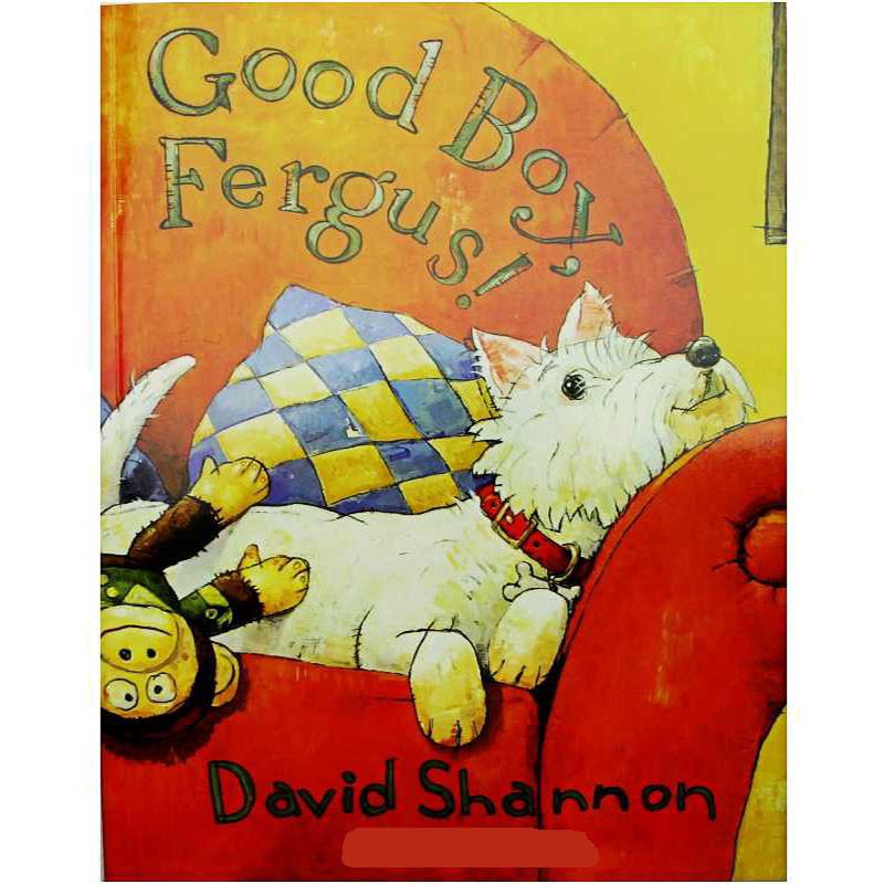 หนังสือเด็ก สมุดภาพ หนังสือภาษาอังกฤษ Good Boy, Fergus! Educational English Picture Book Kids Gift