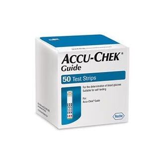 ACCU CHEK GUIDE TEST STRIPS 50/100 แผ่น ACCUCHEK - พร้อมส่ง (EXP : ล่าสุด~)