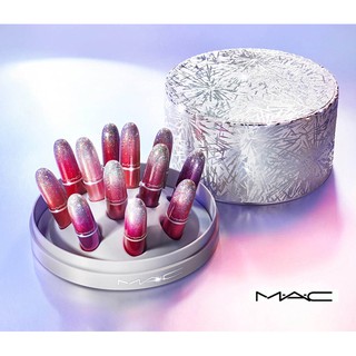 แท้💯% [เคาน์เตอร์ US/เช็คใบเสร็จได้] Mac Frosted Firework Surefire Hit Mini Lipstick Gift Set