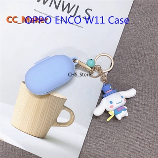 ( In Stock ) เคสซิลิโคนลายการ์ตูน Cinnamoroll สําหรับ Oppo Enco W11