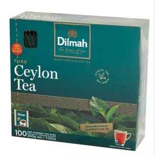 Dilmah pure Ceylon tea ชาศรีลังกา 200g.2กรัมx100ซอง