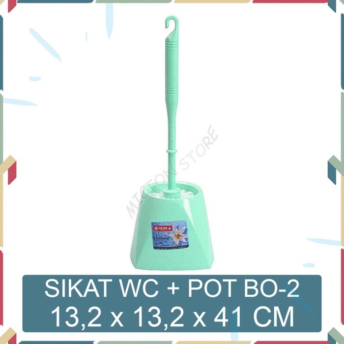 HIJAU MICTON Lion Star แปรงห้องน้ํา Livina No. 102 BO-2 สีเขียว