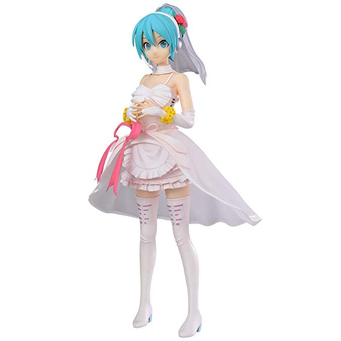 Hatsune Miku - Project DIVA Arcade Future Tone Super Premium Figure "Hatsune Miku White Dress"