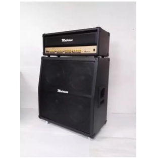 Matrixss GUITAR AMP แอมป์กีตาร์หัวเทิร์น รุ่น GA100S พร้อมสายแจ็ค + ฟุตสวิสต์ หัวแอมป์ 1ตู้ ลำโพง 1ต